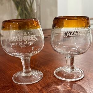 Cazadores Tequila Glasses
